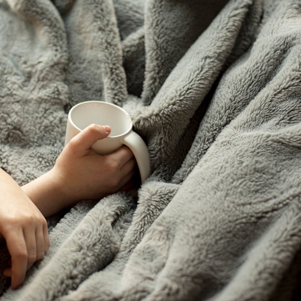 Chunky Knit Throw Blanket