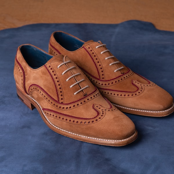 Heritage Tan Leather Brogues