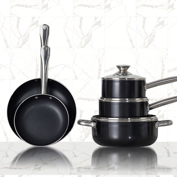 Stainless Steel Cookware Set 5-Piece